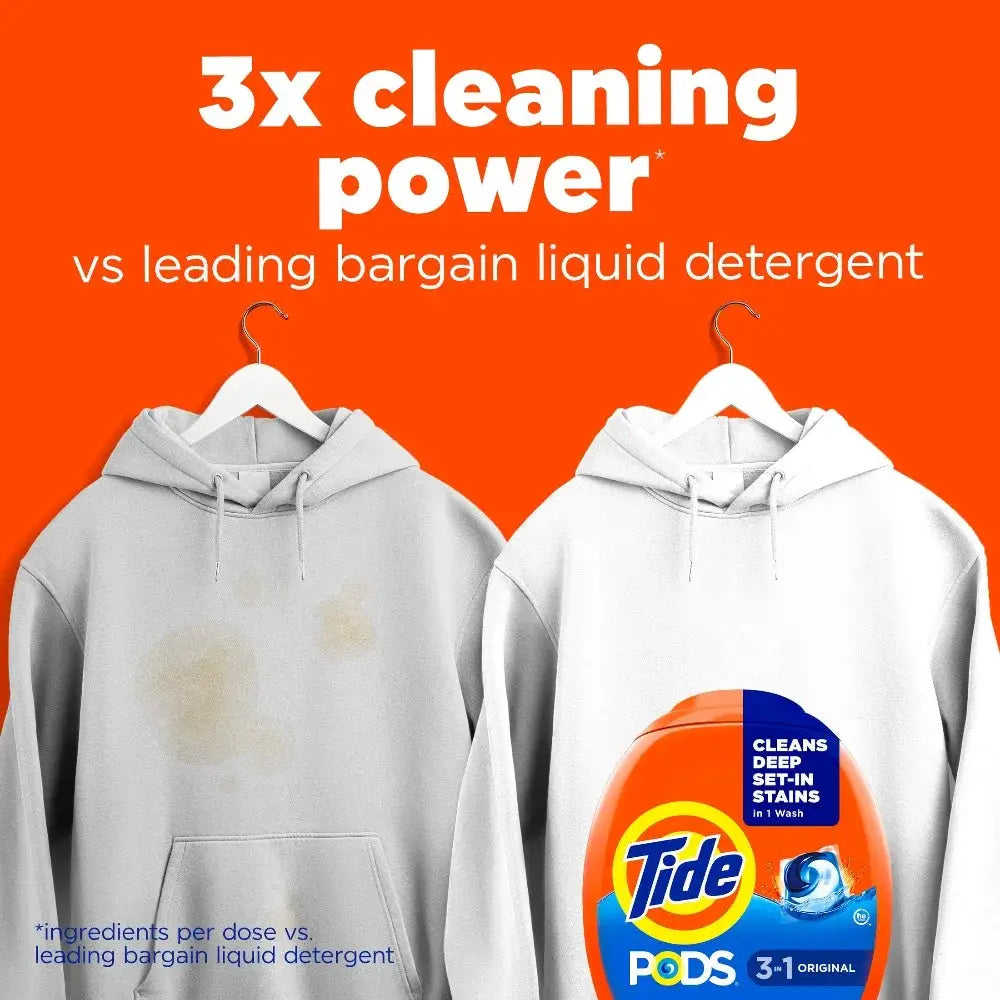 Laundry Detergent Pods | 3-In-1 Formula | Original Scent | 14 Pack