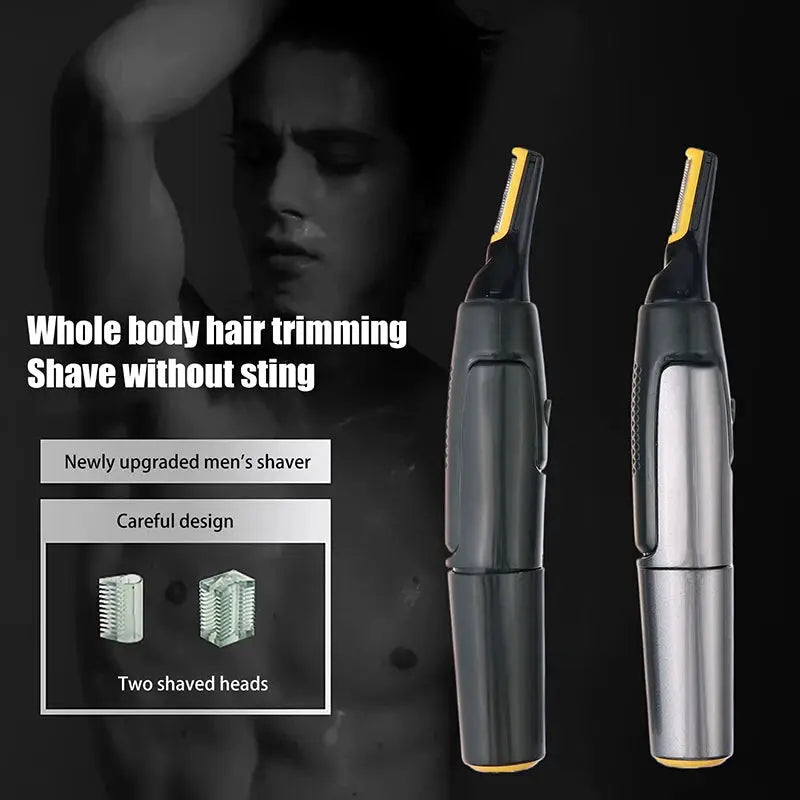 Ultra Thin Precision Trimmer Electric Nose Hair Trimmer Mini Portable Ear Trimmer For Men Nose Hair Shaver Waterproof Safe Clean from PriceLows™