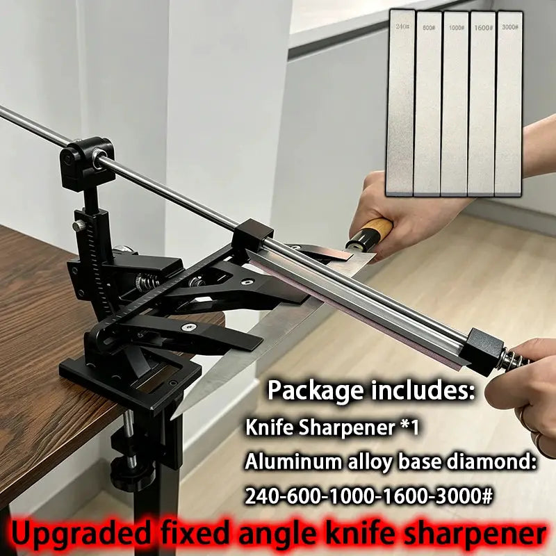 Knife Sharpener | Fixed-Angle | Precise Adjustment | One Size