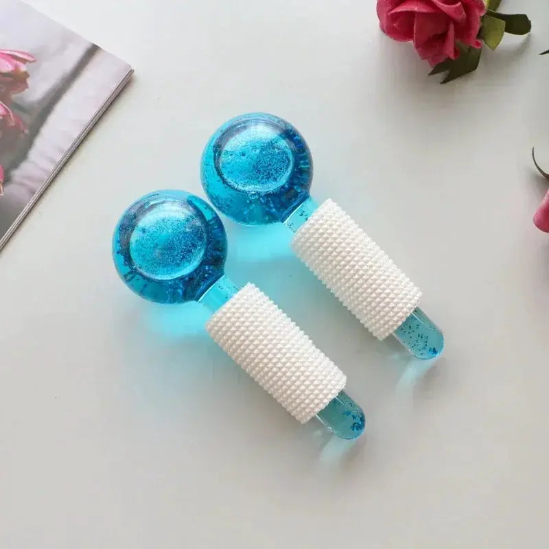 Ice Globes Facial Roller | Cooling Skin Care | Redness Soothing | Single Unit