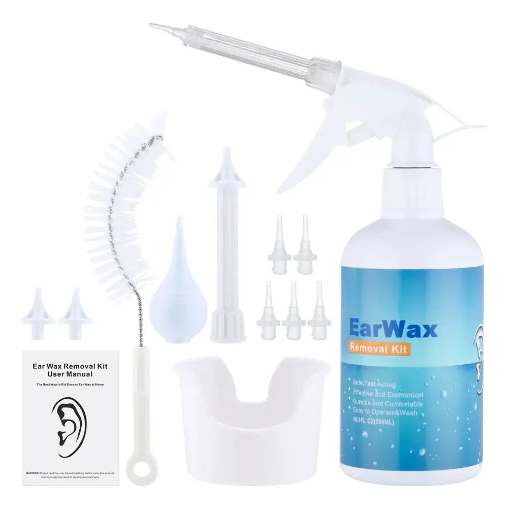 Electric Ear Water Cleaner Earwax Ear Wax Removal Irrigation System Safety Ear Washer Cleaning Adults Kids Ear Cleaner Kits from PriceLows™