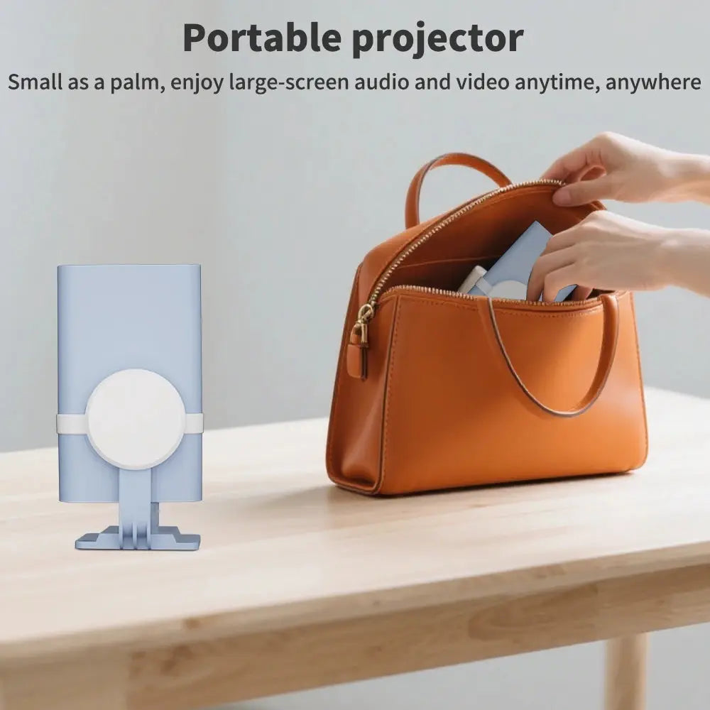 Portable Smart Projector | Android 13 | 260 ANSI Lumens | WiFi BT 5.0