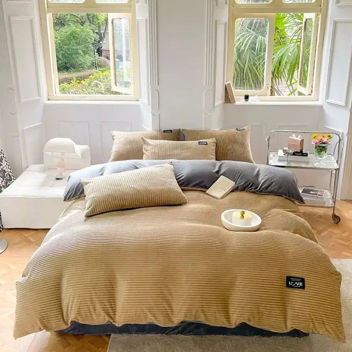 Velvet Duvet Cover | 300gsm Heavyweight | Solid Color | Twin Queen King