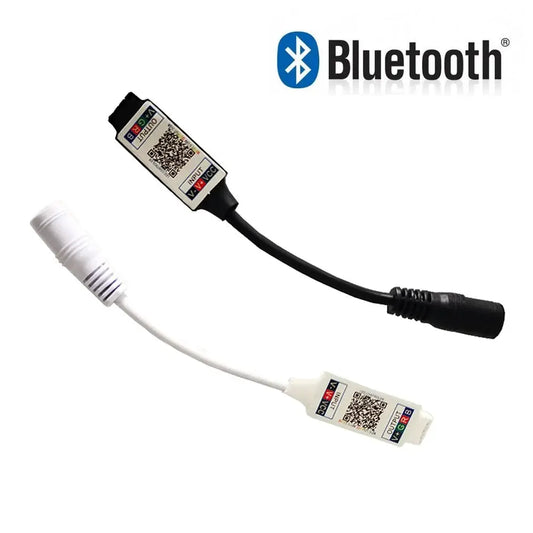 DC 5V 12V 24V Mini RGB Bluetooth Dimmer LED Controller Music Bluetooth Smart APP Controller Control For RGB LED Strip Light from PriceLows™
