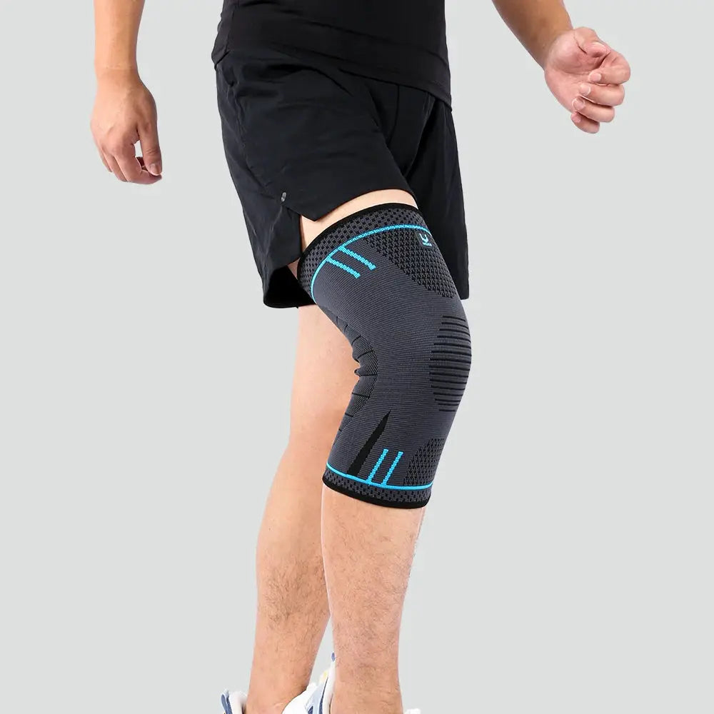 Breathable Compression Knee Sleeve | Anti Slip Nylon | Gym Running