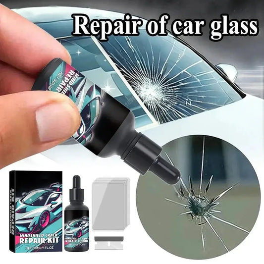 Windscreen Crack Repair Kit | Auto Glass Repair | All Vehicle Types | Universal