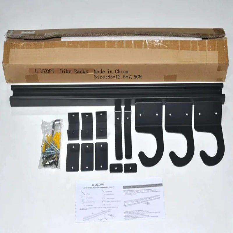 Bicycle storage rack Wall-mounted hook, road bike indoor parking heavy storage hook from PriceLows™