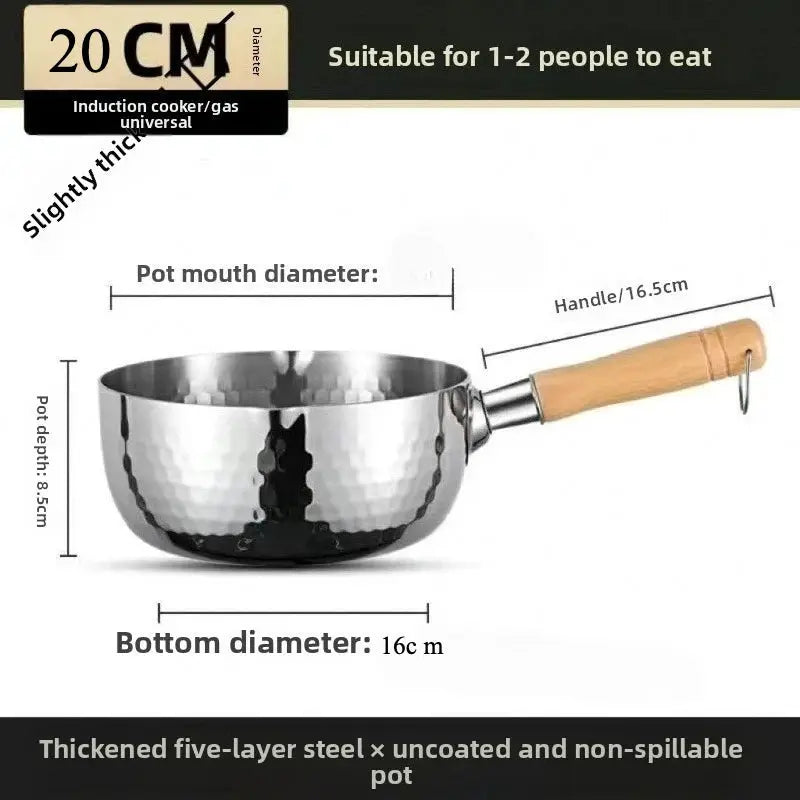 Milk Pot With Nonstick Coating | Stainless Steel | Food Grade