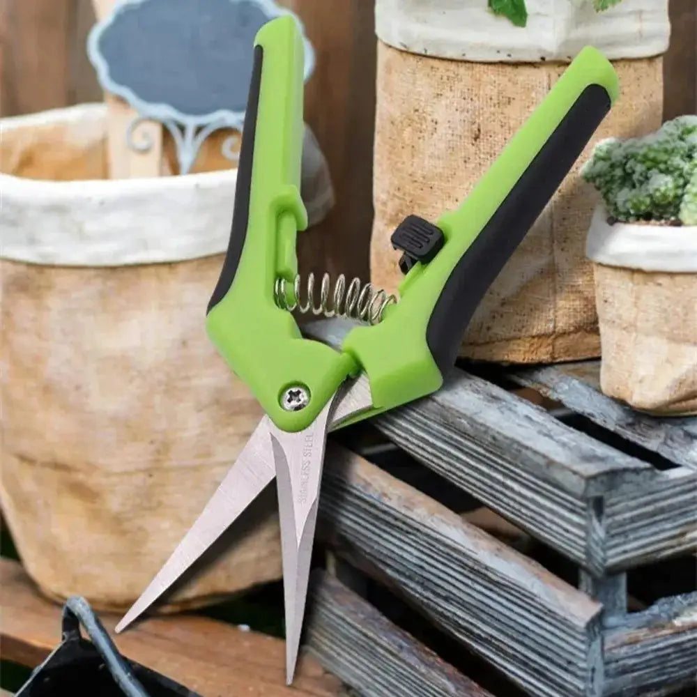 Stainless Steel Pruning Shears Handheld Garden Scissors Practical Trimming Tool for Branches Flowers and Household Plant Care from PriceLows™