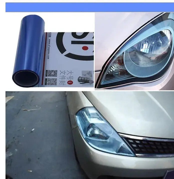 Gloss Transparent Light Black Smoke PVC Film Tint 30 X60cm Auto Car Light Headlight Taillight Tint Vinyl Film Sticker Wrap Cover from PriceLows™