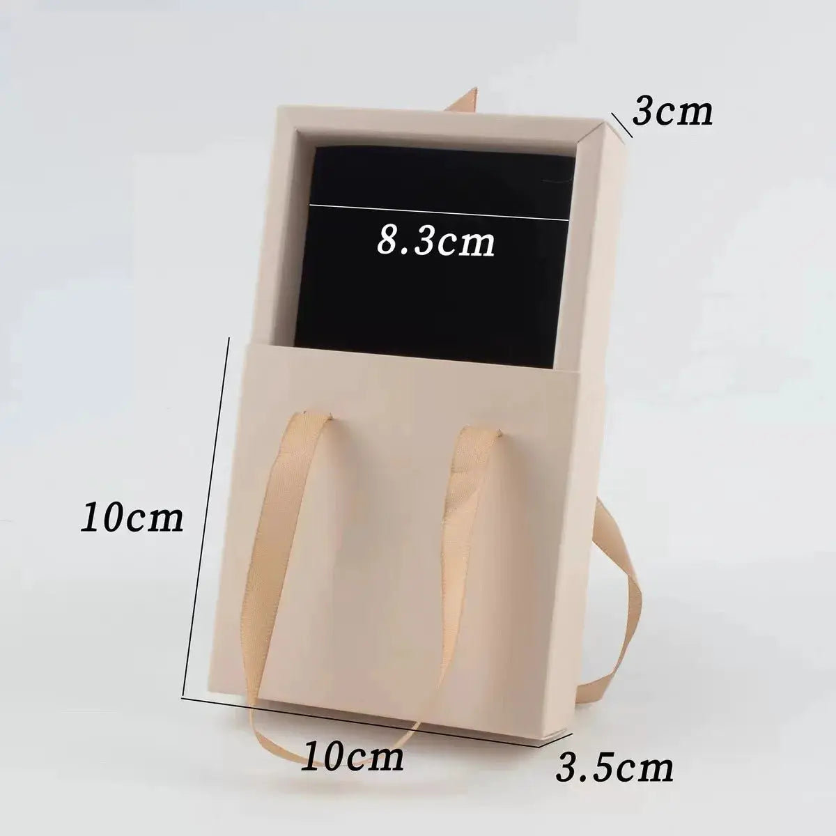Paper Pull-Out Drawer Jewelry Box Handheld Jewelry Packaging Box Wearing Armor Ring Earring Necklace Storage Gift Box from PriceLows™