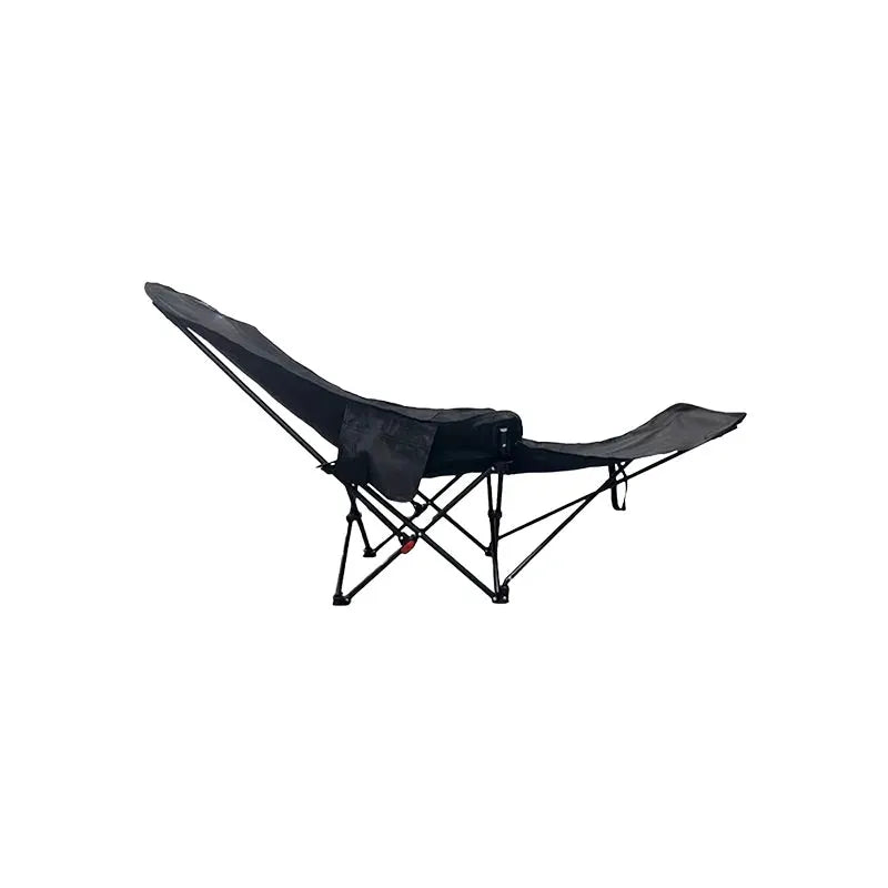 Outdoor Portable Beach Chair with Footrest - Foldable, Lightweight, Comfortable for The Beach/camping, Durable Fabric from PriceLows™