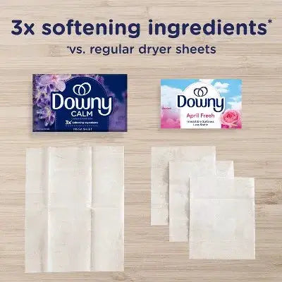 Fabric Softener | Wrinkle Control | Infused Scent | 50 Count Sheets