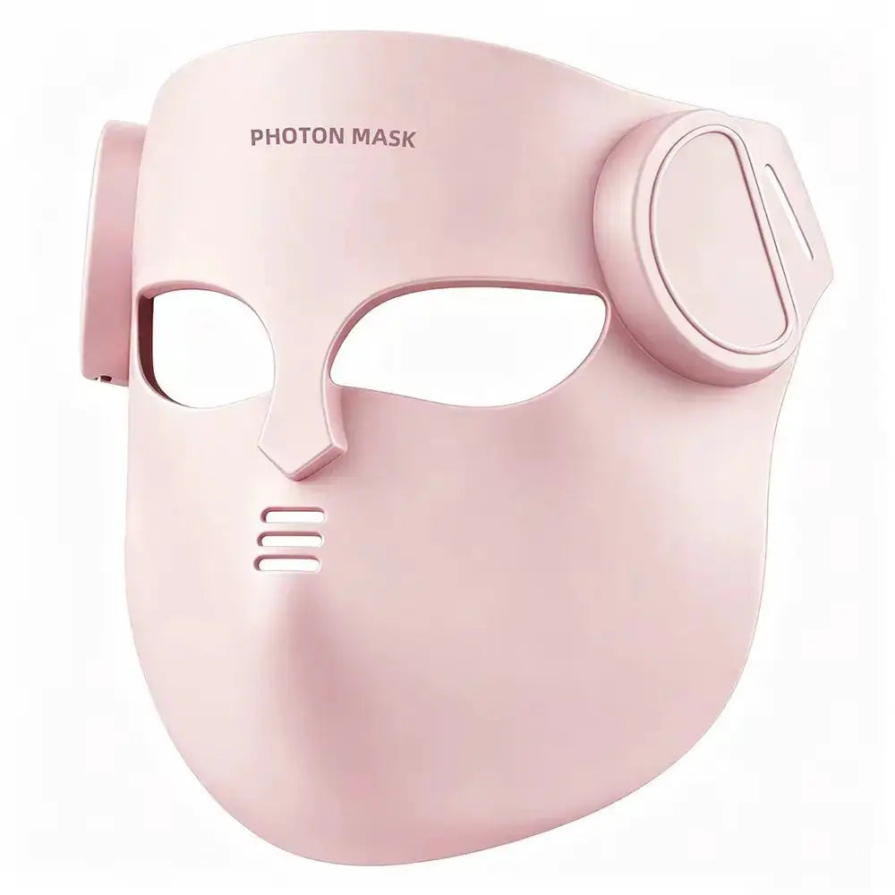Red Light Therapy 8 Colors LED Face Mask with Neck Silicone Photon Infrared Therapy Mask for Reduce Wrinkle Acne Facial Care from PriceLows™