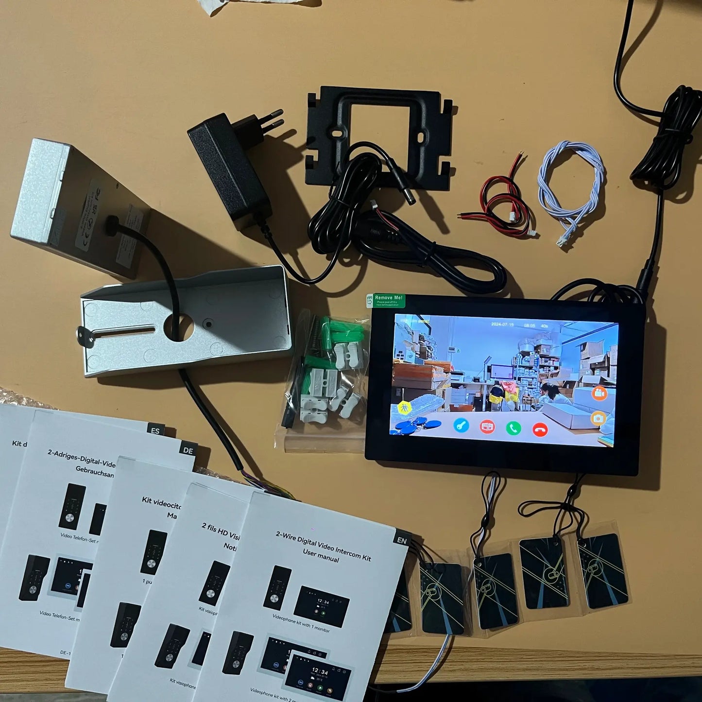 Smart Video Intercom Doorbell | 1080P Camera | 10 Inch Touchscreen | 5G Wifi