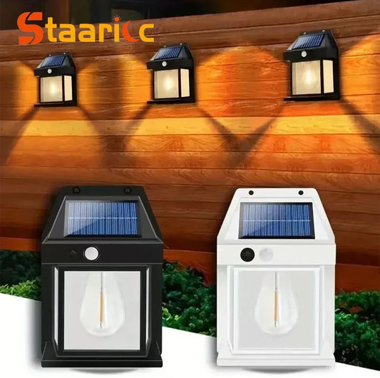 8PCS Powerful Outdoor Solar LED Street Light Waterproof Solar Lamp Garden Yard Pathway Wall Decoration External Lighting Fixture from PriceLows™