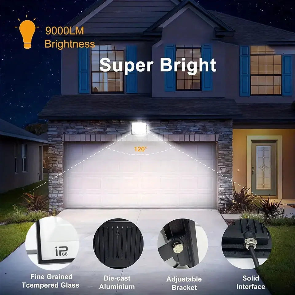LED Flood Light | IP66 Waterproof | Aluminum Housing