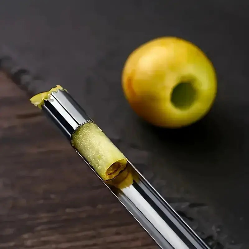 Multi-Fruit Corer, Stainless Steel for Apples, Pears, Oranges, with Hanging Hole, Easy Grip Handle, Professional Kitchen Tool from PriceLows™