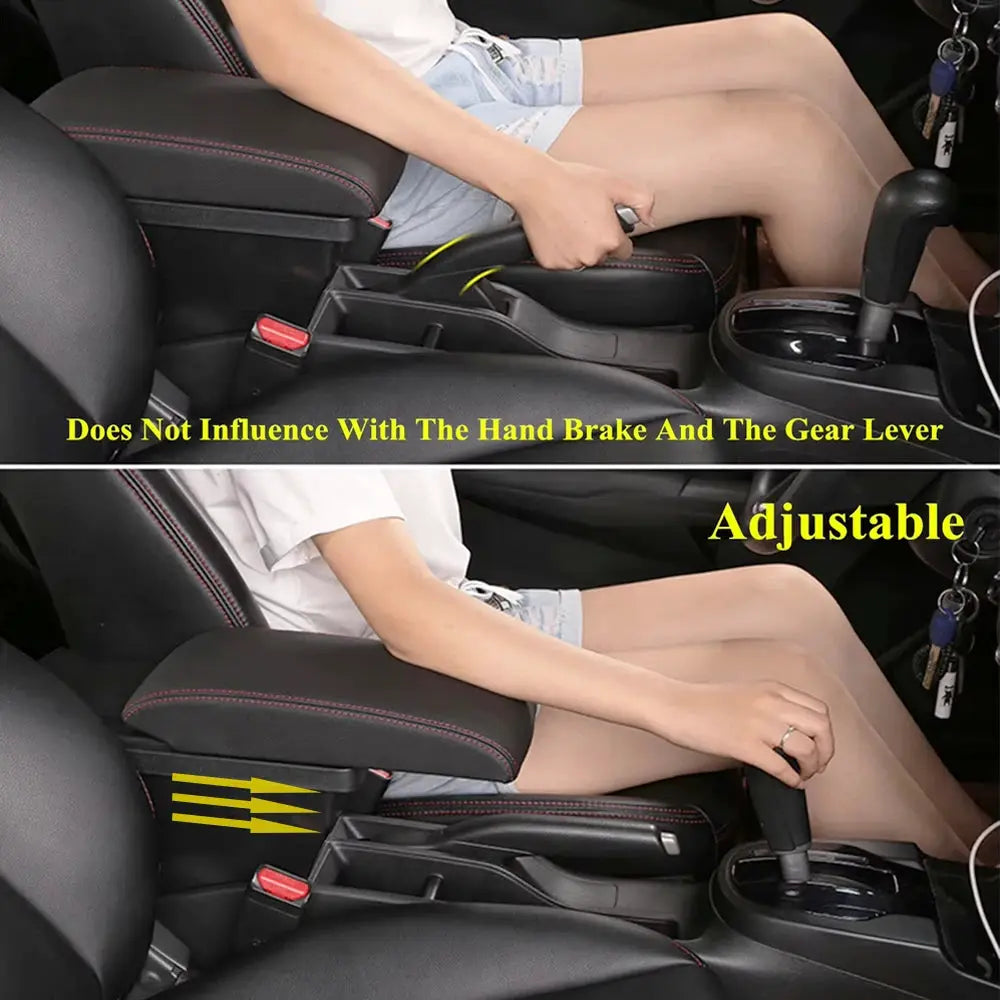 Car Center Armrest Box Assembly Storage Box with USB Ports for Suzuki Jimny 2019-2023 JB74 Retrofit Parts Interior Accessory from PriceLows™
