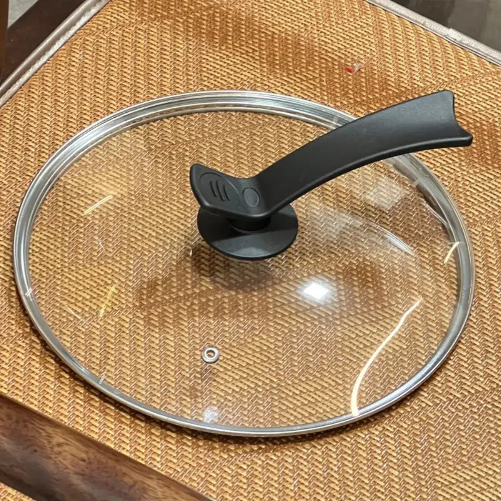 Tempered Glass Pot Lid | Stainless Steel Rim | Anti-Scalding | 12,14,16,18,20 cm