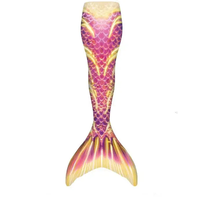 New Kids Adult Swimming Mermaid tail Girl Mom Cosplay Mermaid Costume Children Party Gift Fantasy Swimsuit With Monofin Fin from PriceLows™