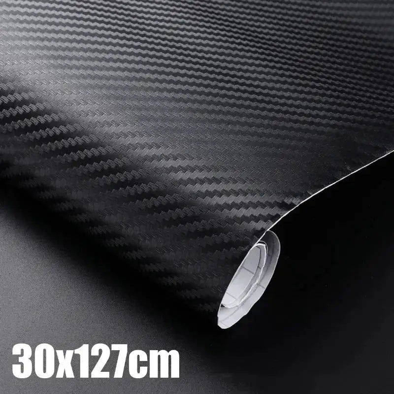 30x127cm Car 3D Carbon Fiber Roll Film Stickers DIY Vinyl Film Auto Interior Styling Carbon Fiber Decorative Decals from PriceLows™