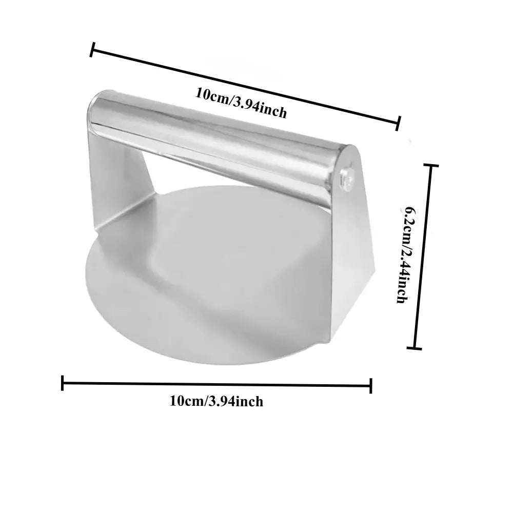 Smash Burger Press | Stainless Steel | Nonstick Surface | Heavy Duty