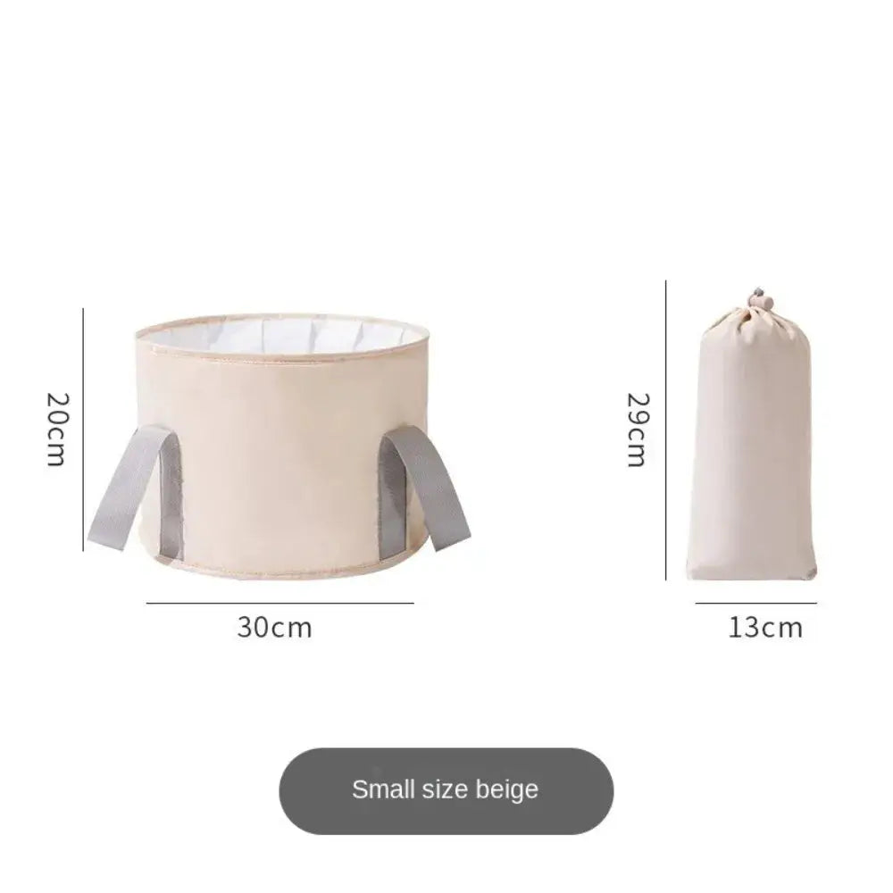 Foldable Foot Soaking Bucket | Oxford Fabric | 30x66cm | Compact Bath Tub