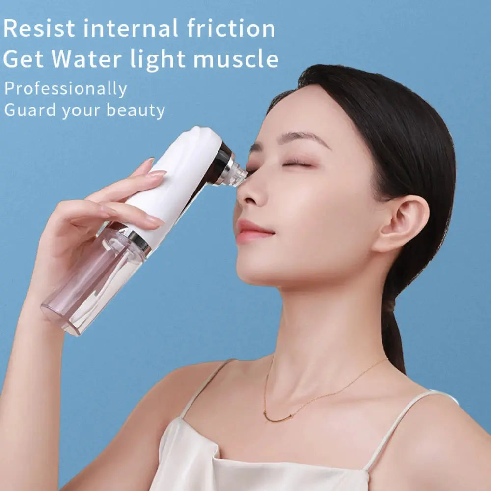Blackhead Remover Electric Black Head Remover Pore Vacuum Cleaner Micro Small Bubble Rechargeable Water Cycle Black Dot Remove from PriceLows™