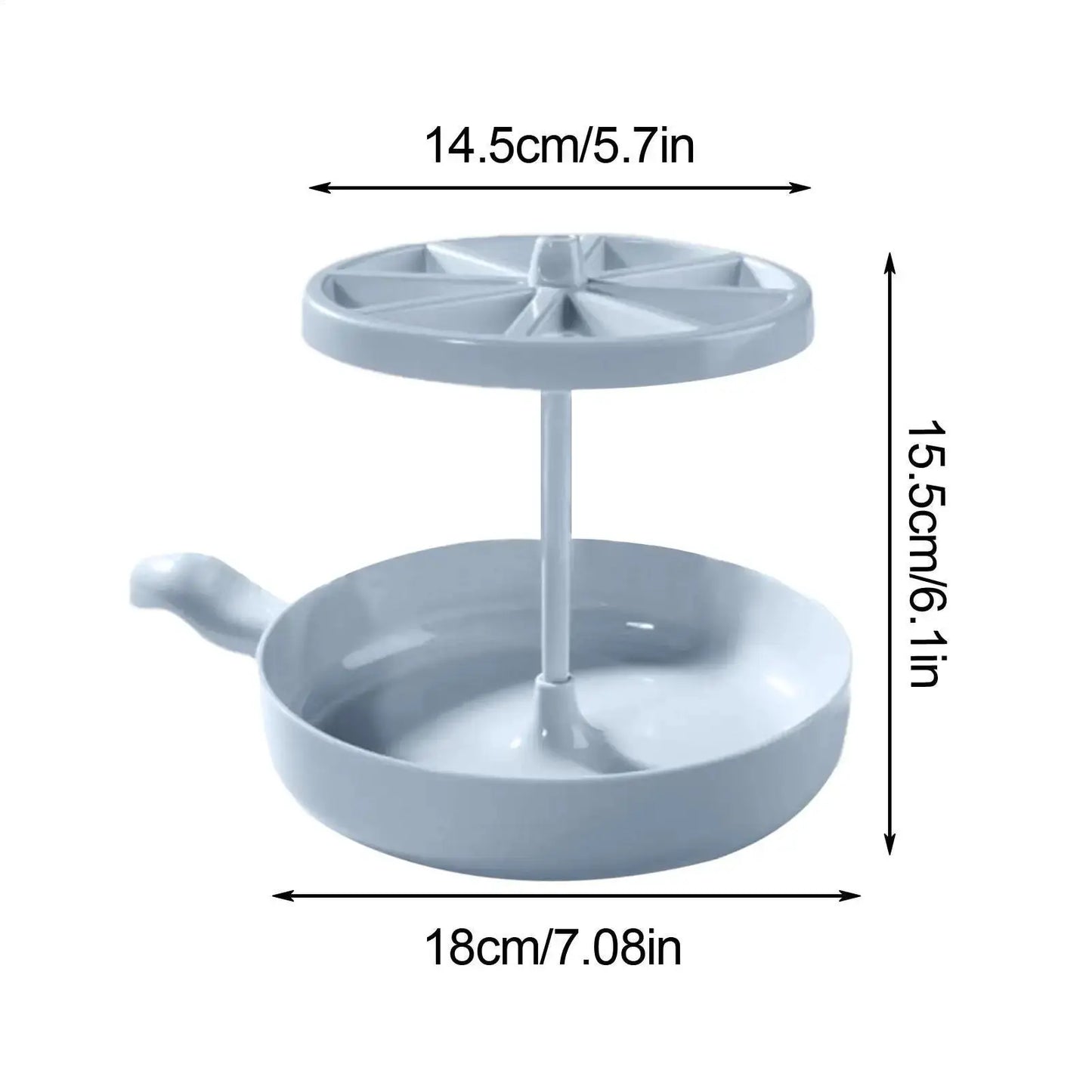 Microwave Bacon Cooker | Plastic PP | Size 18x15.5x15.4 cm | One Size