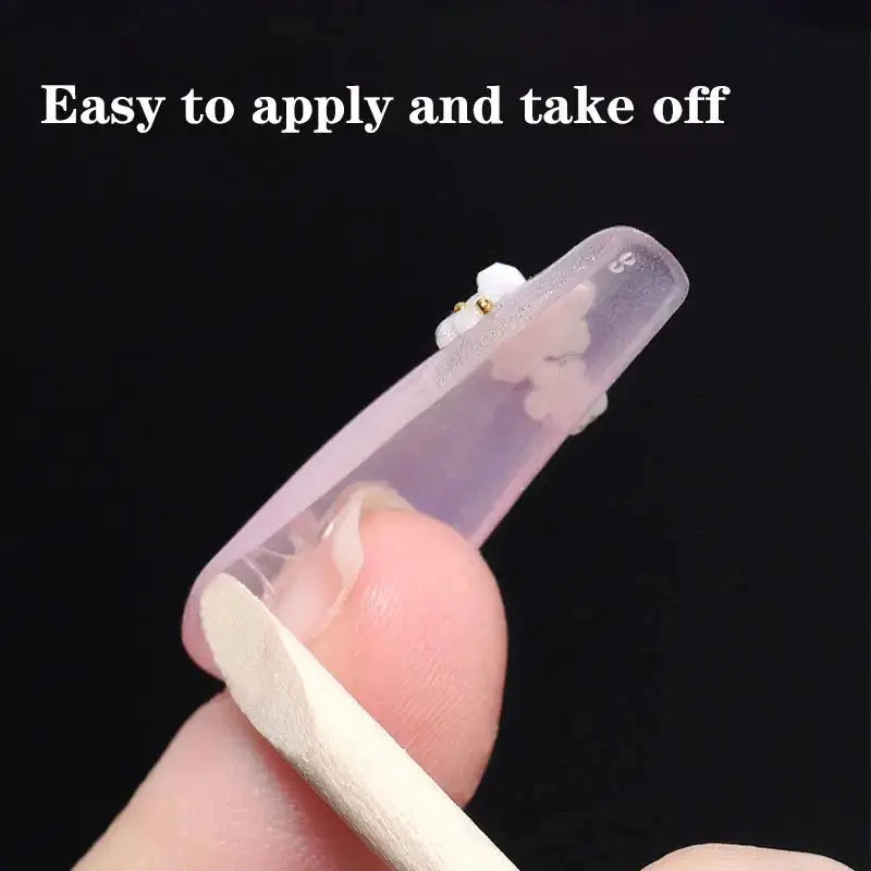 1200/600PCS Double Sided Waterproof Breathable Fake Nail Art Glue Stickers Jelly Adhesive Tabs Manicure False Tips Accessory from PriceLows™