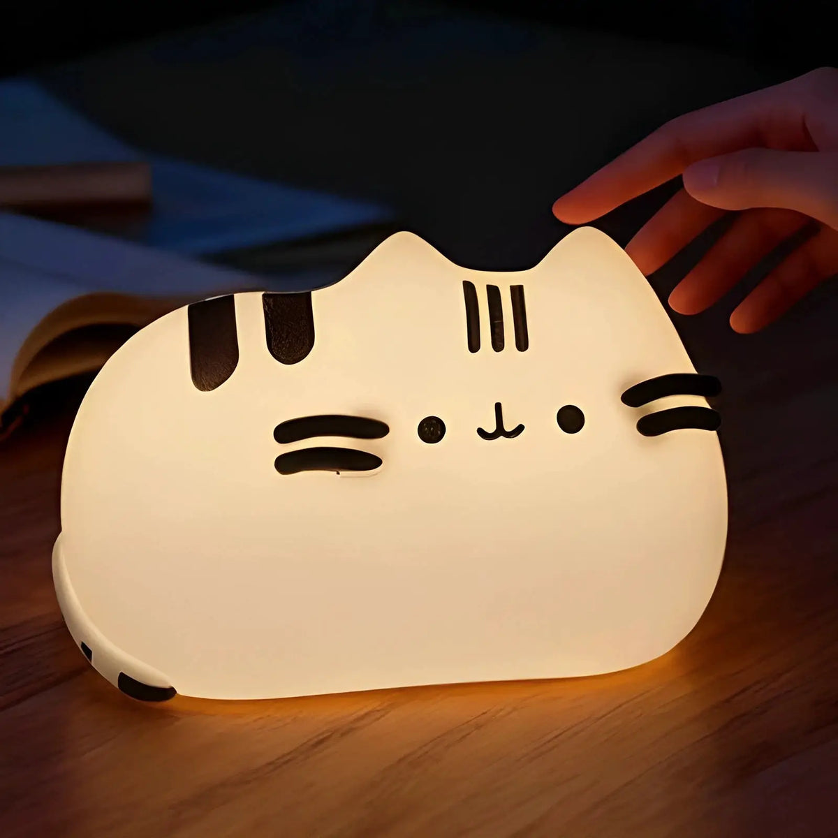 Pusheen Night Light | Glow In The Dark | Battery Free | Cartoon Cat