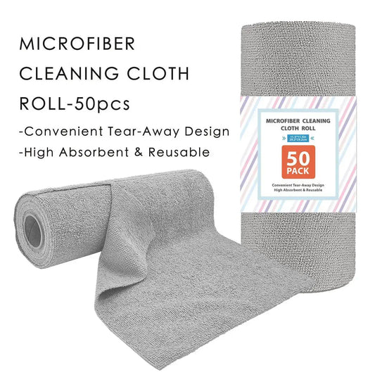 Microfiber Dishcloths, 50pcs/set Reusable Tear Away Microfiber Towels for Kitchen House Garage from PriceLows™