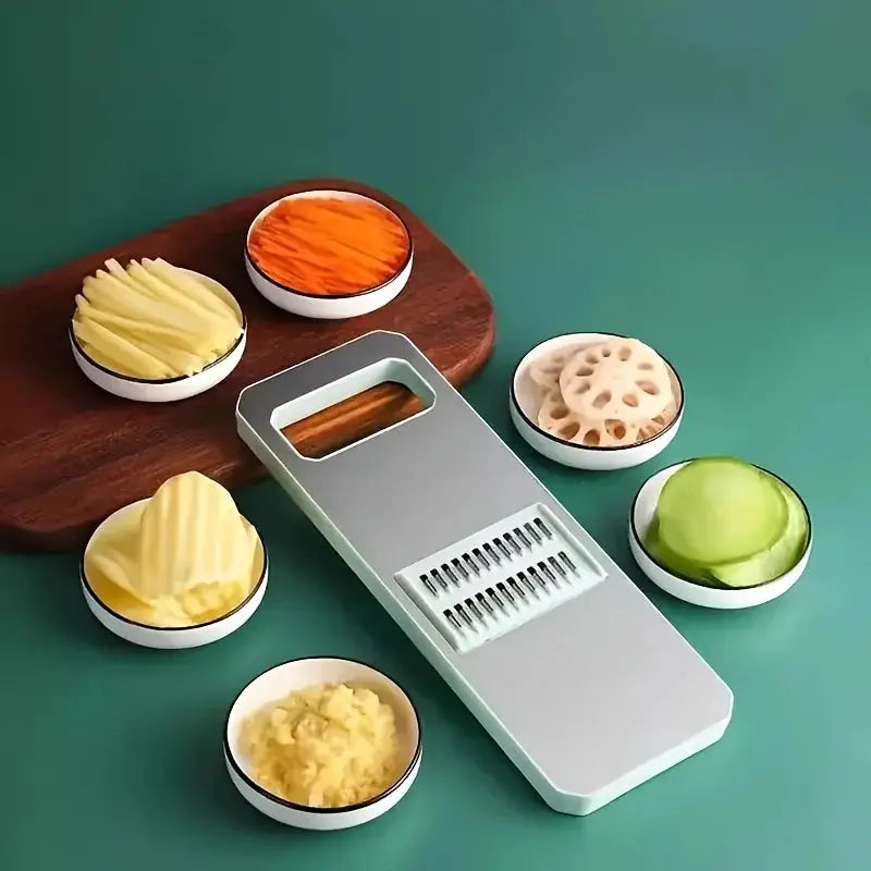 Vegetable Cutter | Stainless Steel Blades | Multifunctional Kitchen Slicer