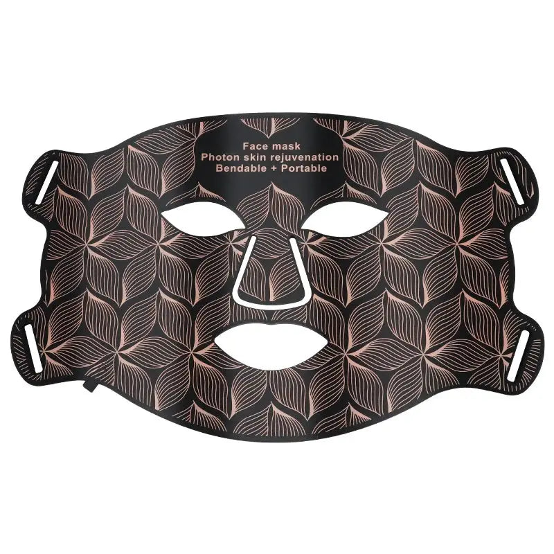 LED Facial Mask with Neck 8 color Near-infrared Red Facial and Neck Photon Oil Control Skin Firming Whitening and Anti Rednes from PriceLows™