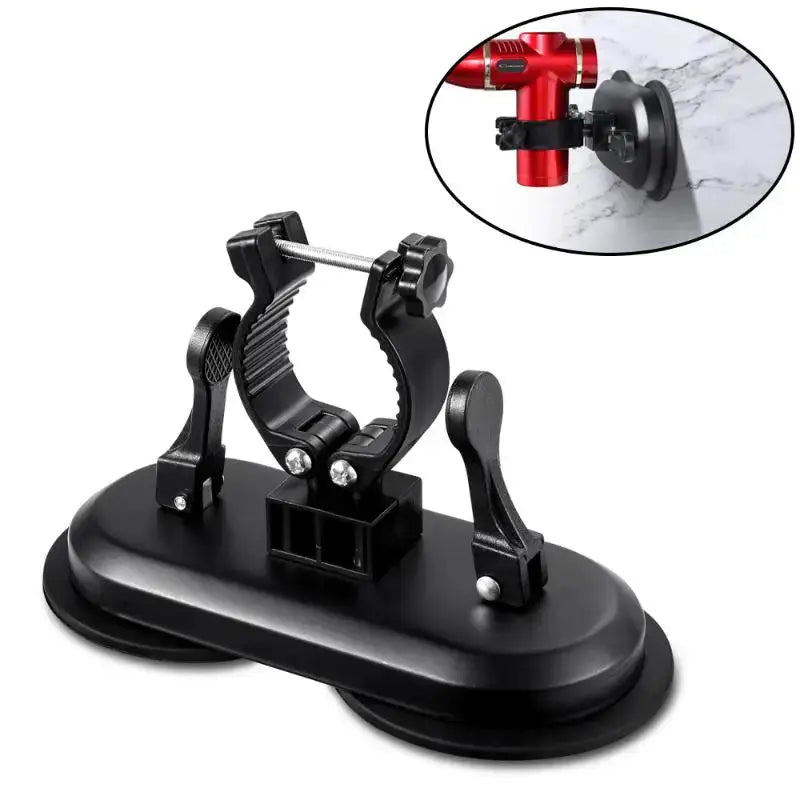 Suction Cup Massage Gun Holder | Hands Free Design | Wall Mount Bracket