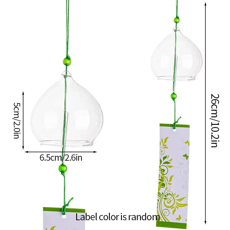 Stained Glass Wind Chimes Small Golden Fish Wind Chimes Can DIY Hand-painted Outdoor Hanging Ornaments Birthday Gift Crafts from PriceLows™