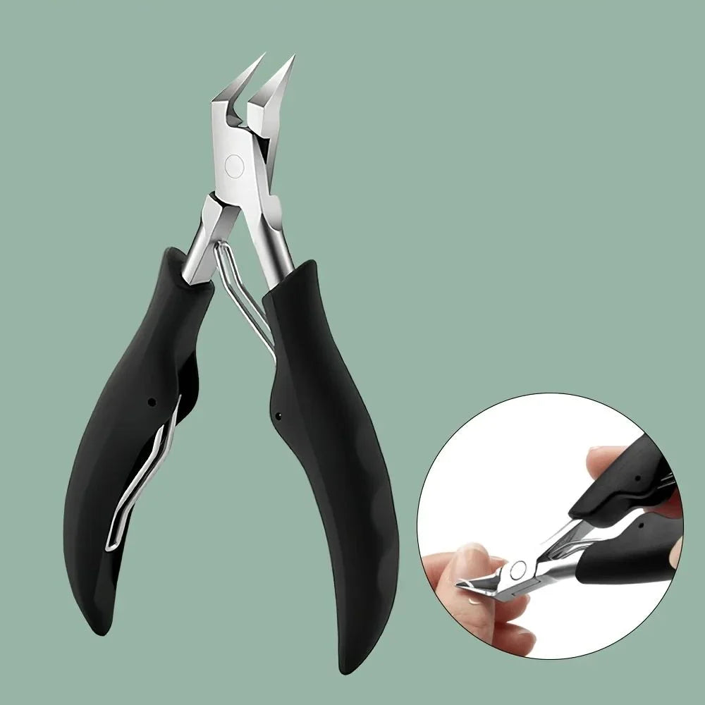 Nail Clippers Set | Wide Jaw Design | Convex Edge | 1 Or 9 Pieces