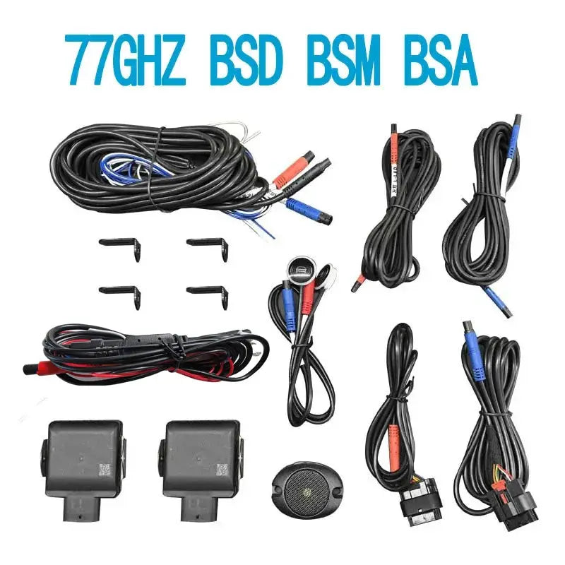 77Ghz Millimeter Wave Radar dead zone Change Lane Safer Monitoring Assistant BSD BSM BSA Blind Spot Detection System Universal from PriceLows™