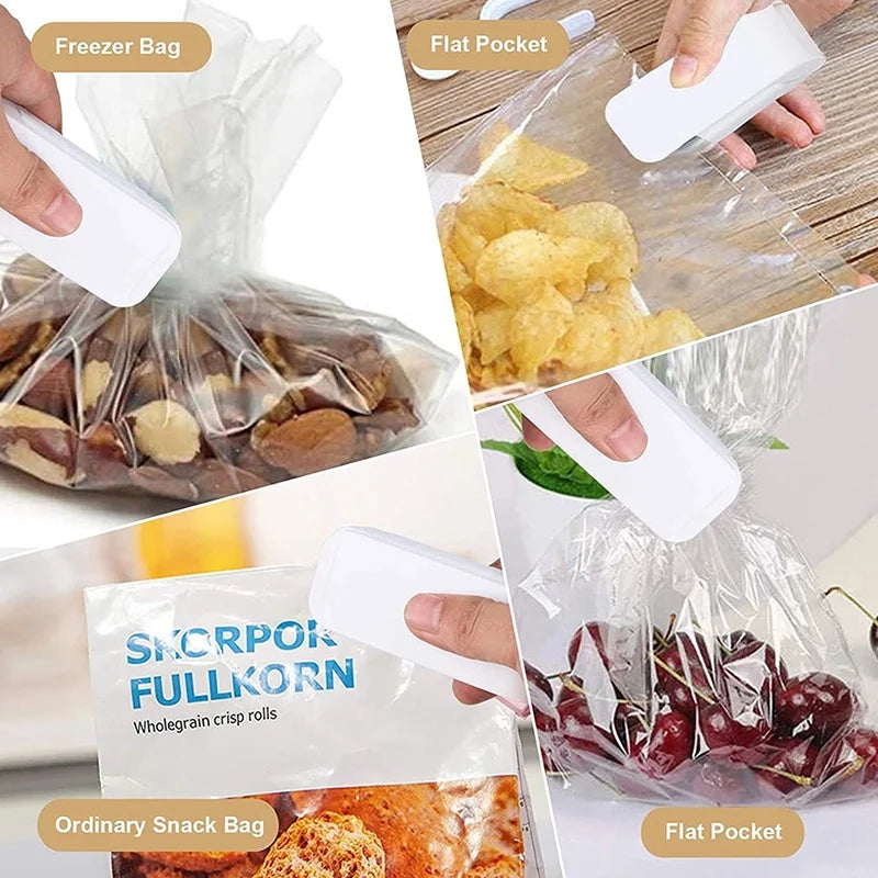 Heat Sealer | Handheld Portable Design | Plastic Body | Home Kitchen Storage