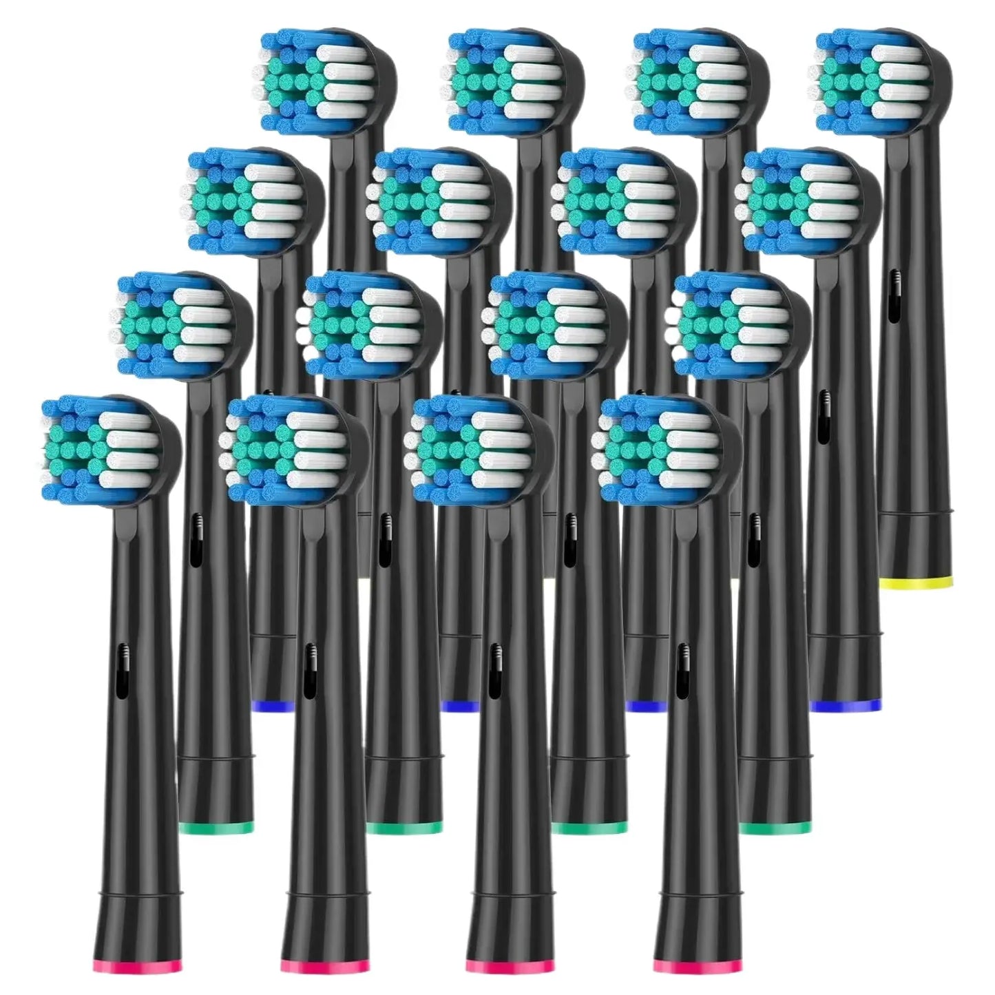 Black/White Replacement Brush Heads For Oral B Electric Toothbrush Advance Power Vitality Precision Clean Pro Health Triumph 3D from PriceLows™