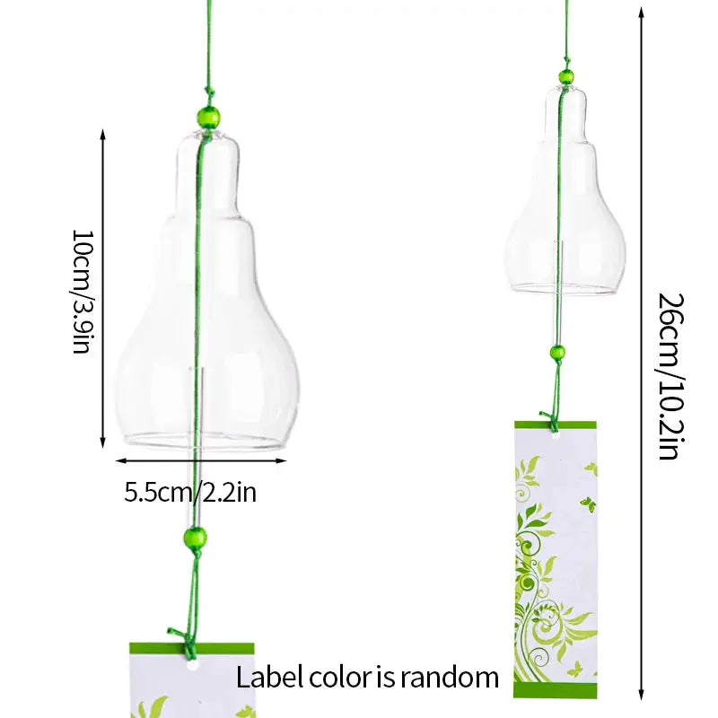Stained Glass Wind Chimes Small Golden Fish Wind Chimes Can DIY Hand-painted Outdoor Hanging Ornaments Birthday Gift Crafts from PriceLows™