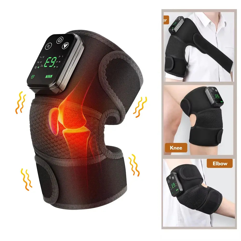 Heated Vibration Shoulder Brace | 3 Heat & Vibration Modes | Left & Right Fit