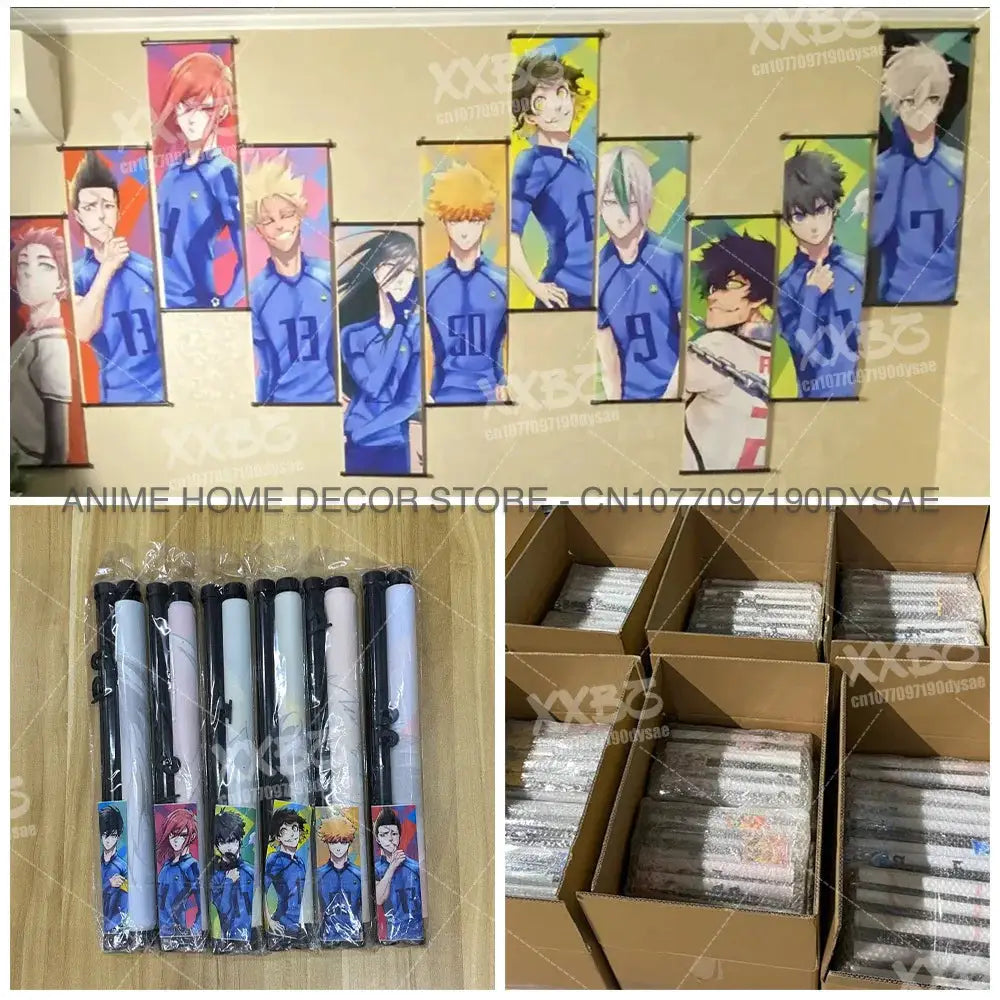 Uzumaki Naruto Posters Sasuke Home Decor Uchiha Madara Hanging Painting Might Guy Scrolls Picture Gaara Wall Art Killer B Mural from PriceLows™