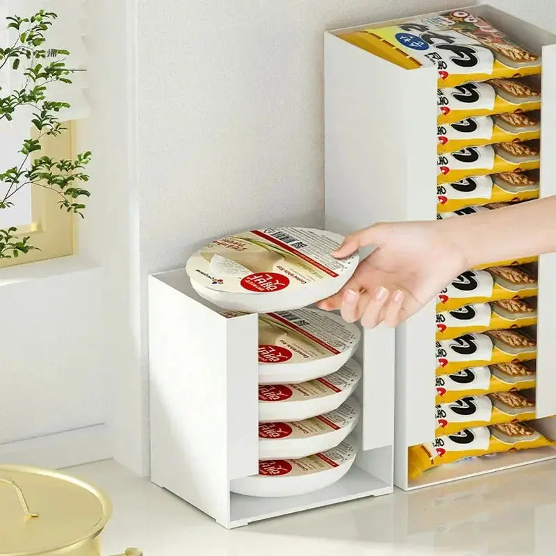 Instant Noodle Storage Box | Front Pull Out Design | Stackable | One Size