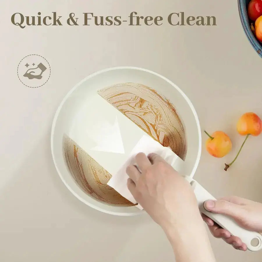 Pots and Pans Set Non Stick, Kitchen Cookware Sets with Detachable Handle, Induction Cookware Sets, Non Stick RV Cookware Cookin from PriceLows™