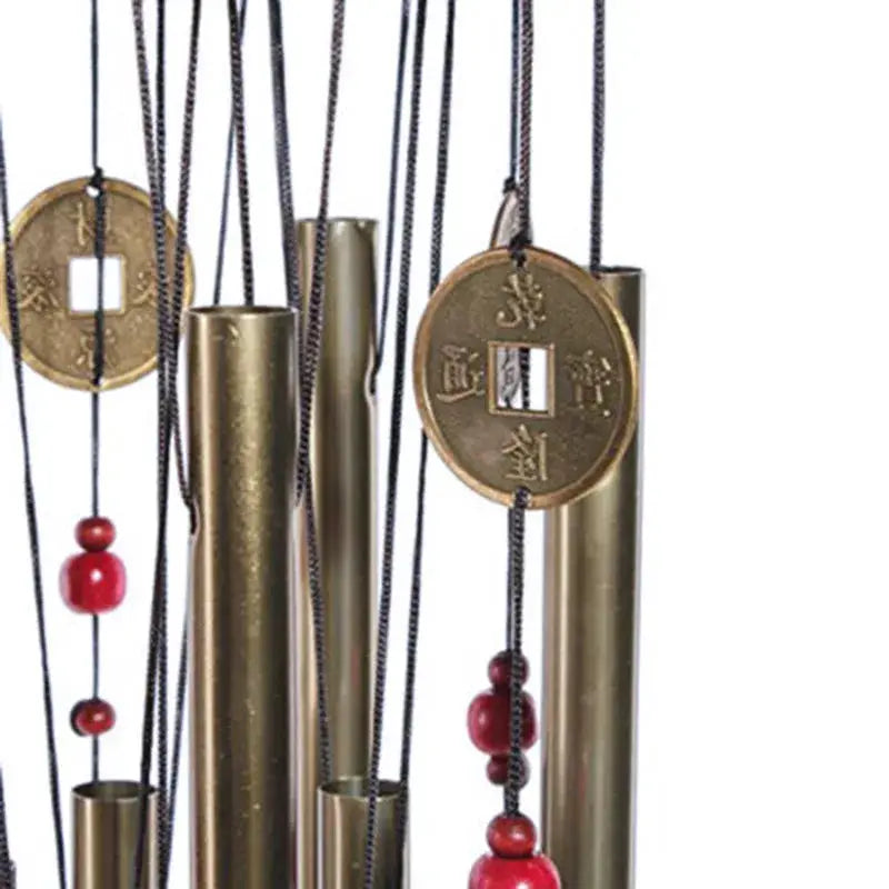 Wind Chimes Guardian Metal Aluminum Tubes Bell Wind Chime Creative Hollow Home Garden Wall Hanging Decoration Handmade Gift from PriceLows™
