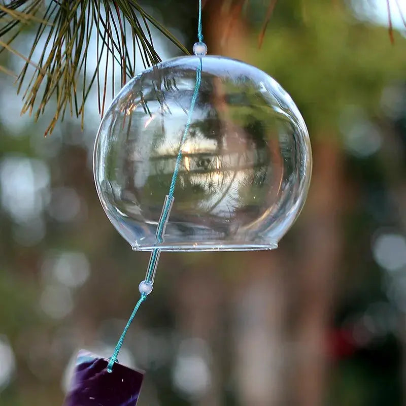Transparent Glass Wind Chime DIY Graffiti Hand-painted Wind Chime Suitable for Outdoor Decoration During The Spring Festival from PriceLows™