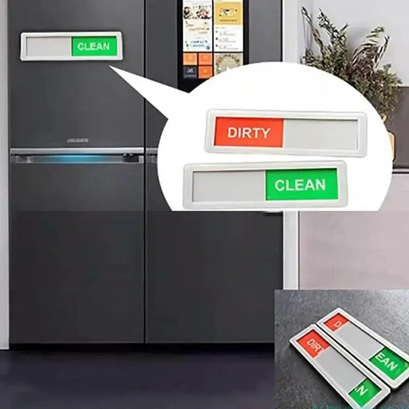 Dishwasher Magnets | Clean Dirty Sign | Magnetic Sign Sticker | One Size