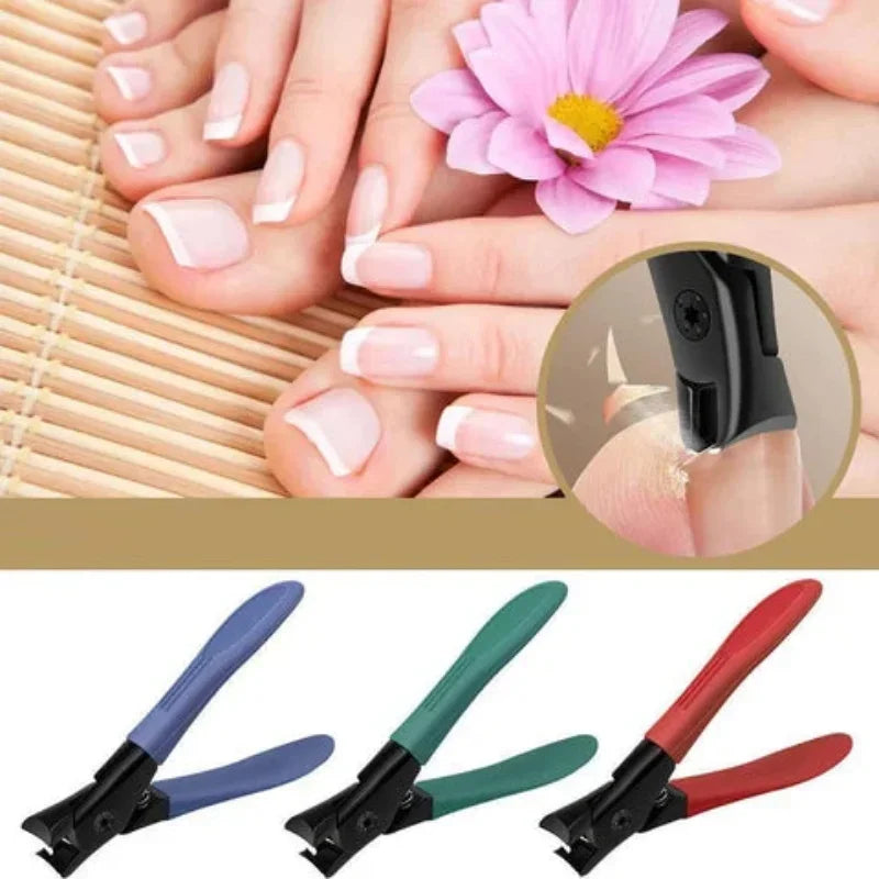 Nail Clippers | Anti Splash Design | Stainless Steel | Large Size